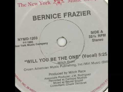Bernice Frazier — Will You Be The One - Bernice Frazier - Classic 12" RnB