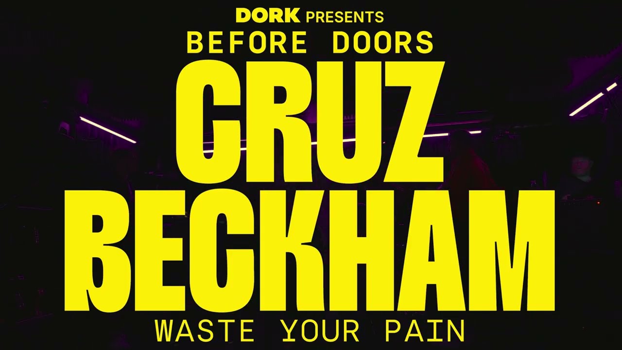 Cruz Beckham offers up a raucous Before Doors session with 'Waste Your Pain'
