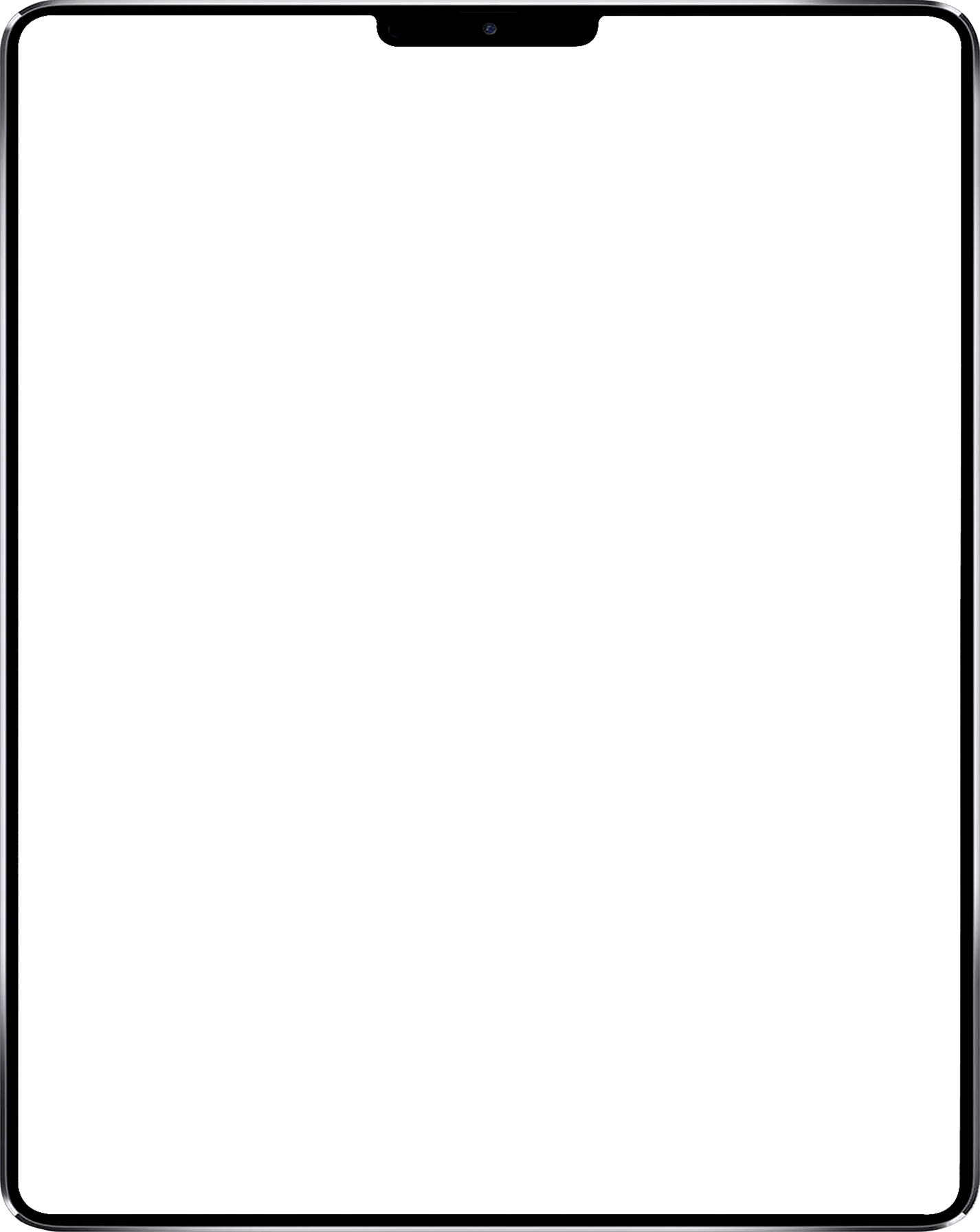 iPad frame
